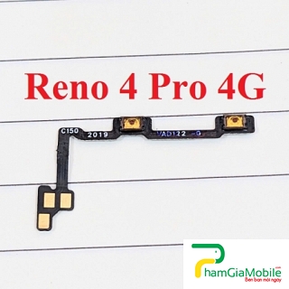Dây Âm Lượng Oppo Reno 4 Pro 4G Dây Tăng Giảm Âm Lượng Volume Linh Kiện Thay Thế